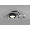 Trio-Leuchten JIVE Ceiling Light LED black, 1-light source, Remote control