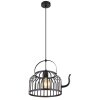 Globo SUSANNA Pendant Light black, 1-light source