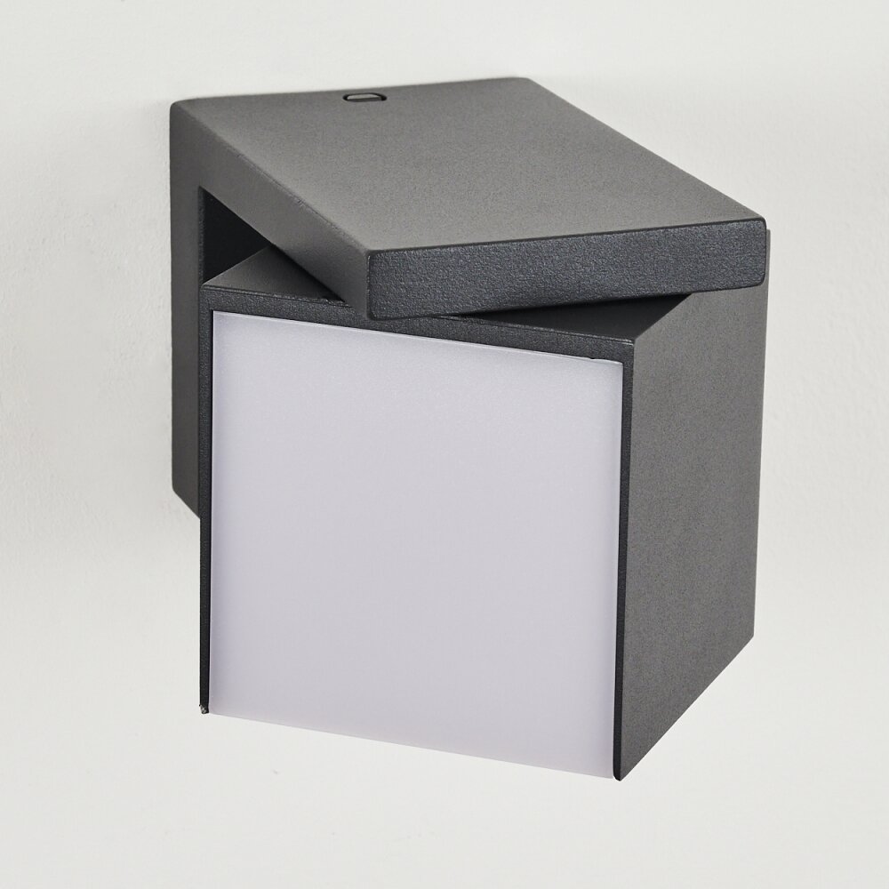 SWANEK Outdoor Wall Light LED anthracite, 1-light source