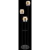 Globo MILLEY Floor Lamp black, 3-light sources