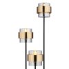 Globo MILLEY Floor Lamp black, 3-light sources