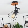 UATUASA Ceiling Light Ecru, black, 1-light source