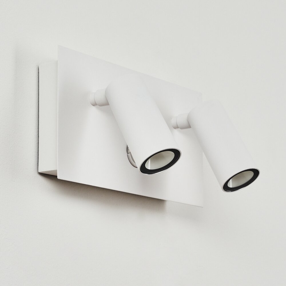 SAETER Outdoor Wall Light LED white, 2-light sources, Motion sensor