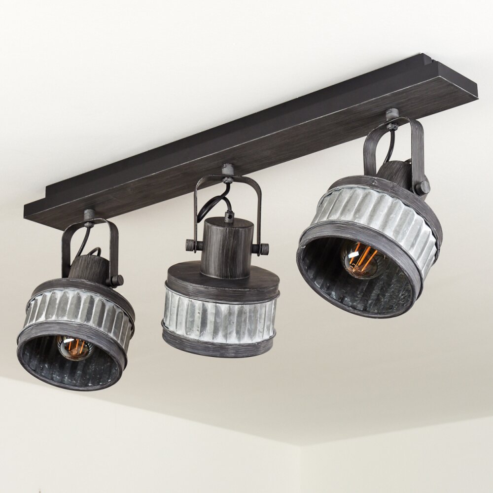 HOLSA Ceiling Light black, 3-light sources