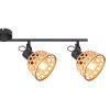 Globo WENNA Ceiling Light black, 4-light sources