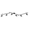 Globo ROBBY Ceiling Light black, 6-light sources