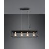 Reality VITO Pendant Light black, 4-light sources