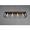 Reality VITO Pendant Light black, 4-light sources