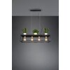 Reality VITO Pendant Light black, 4-light sources