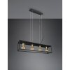 Reality VITO Pendant Light black, 4-light sources