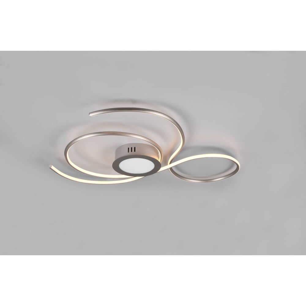 Trio-Leuchten JIVE Ceiling Light LED matt nickel, 1-light source