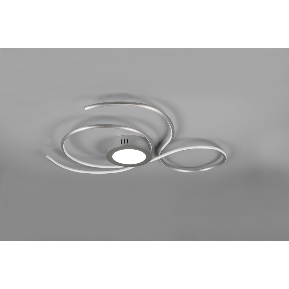 Trio-Leuchten JIVE Ceiling Light LED matt nickel, 1-light source