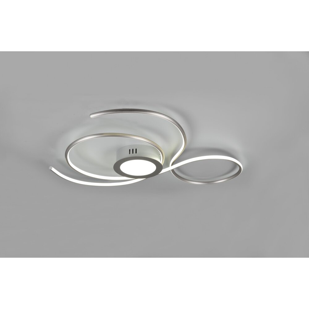 Trio-Leuchten JIVE Ceiling Light LED matt nickel, 1-light source
