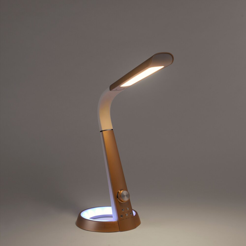 Paul-Neuhaus BILL Table lamp LED brass, 2-light sources