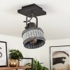 HOLSA Ceiling Light black, 1-light source