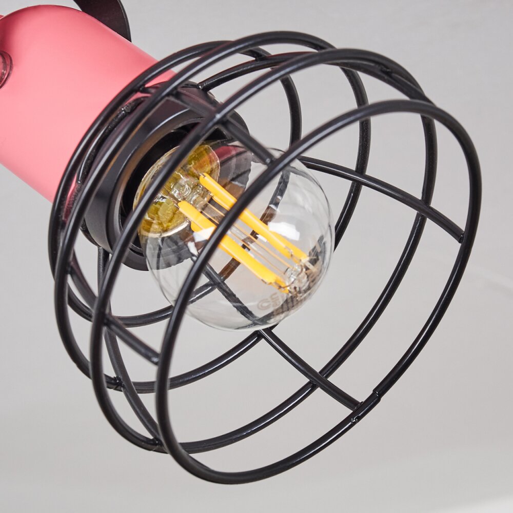 BUILAKO Ceiling Light pink, black, 1-light source