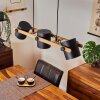 REBBENAS Pendant Light black, 3-light sources