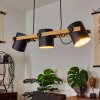 REBBENAS Pendant Light black, 3-light sources