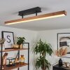 MAUMELA Ceiling Light LED black, 1-light source