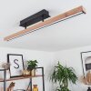 MAUMELA Ceiling Light LED black, 1-light source