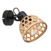 Globo WENNA Wall Light black, 1-light source