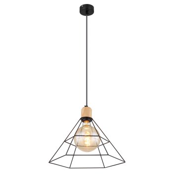 Globo HELENE Pendant Light black, 1-light source