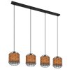 Globo ELMAR Pendant Light black, 4-light sources