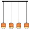 Globo ELMAR Pendant Light black, 4-light sources