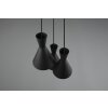 Reality ENZO Pendant Light black, 3-light sources