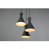 Reality ENZO Pendant Light black, 3-light sources