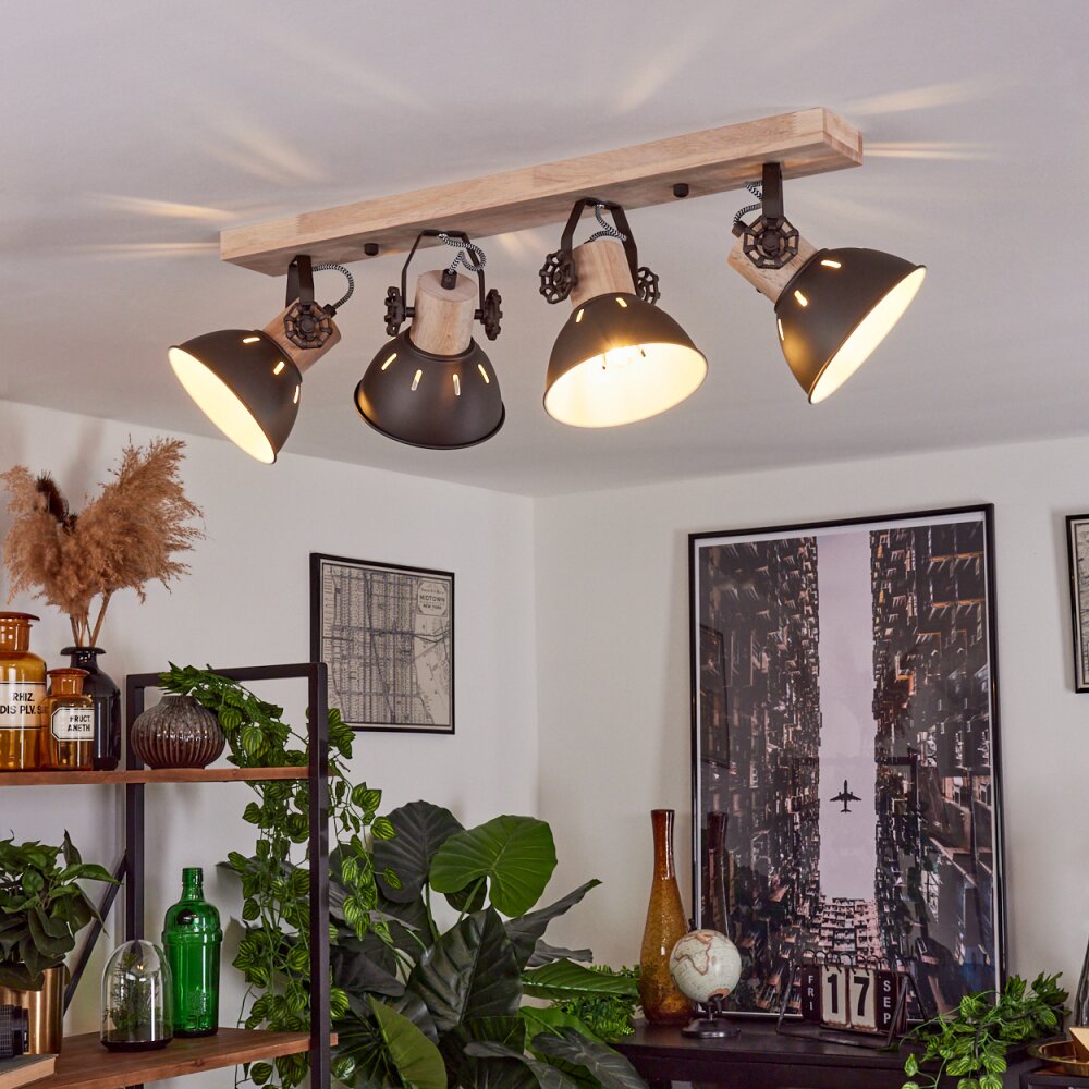 ORNY Ceiling Light brown, 4-light sources
