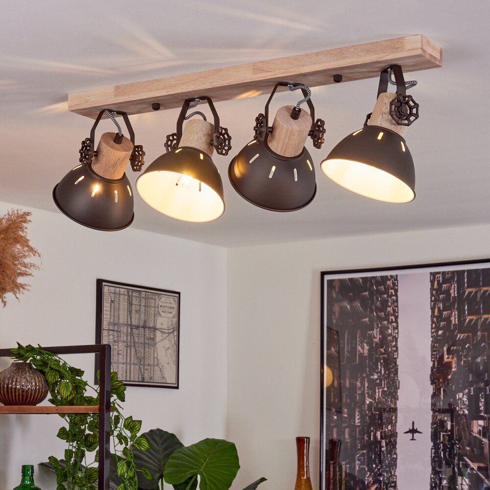 ORNY Ceiling Light brown, 4-light sources