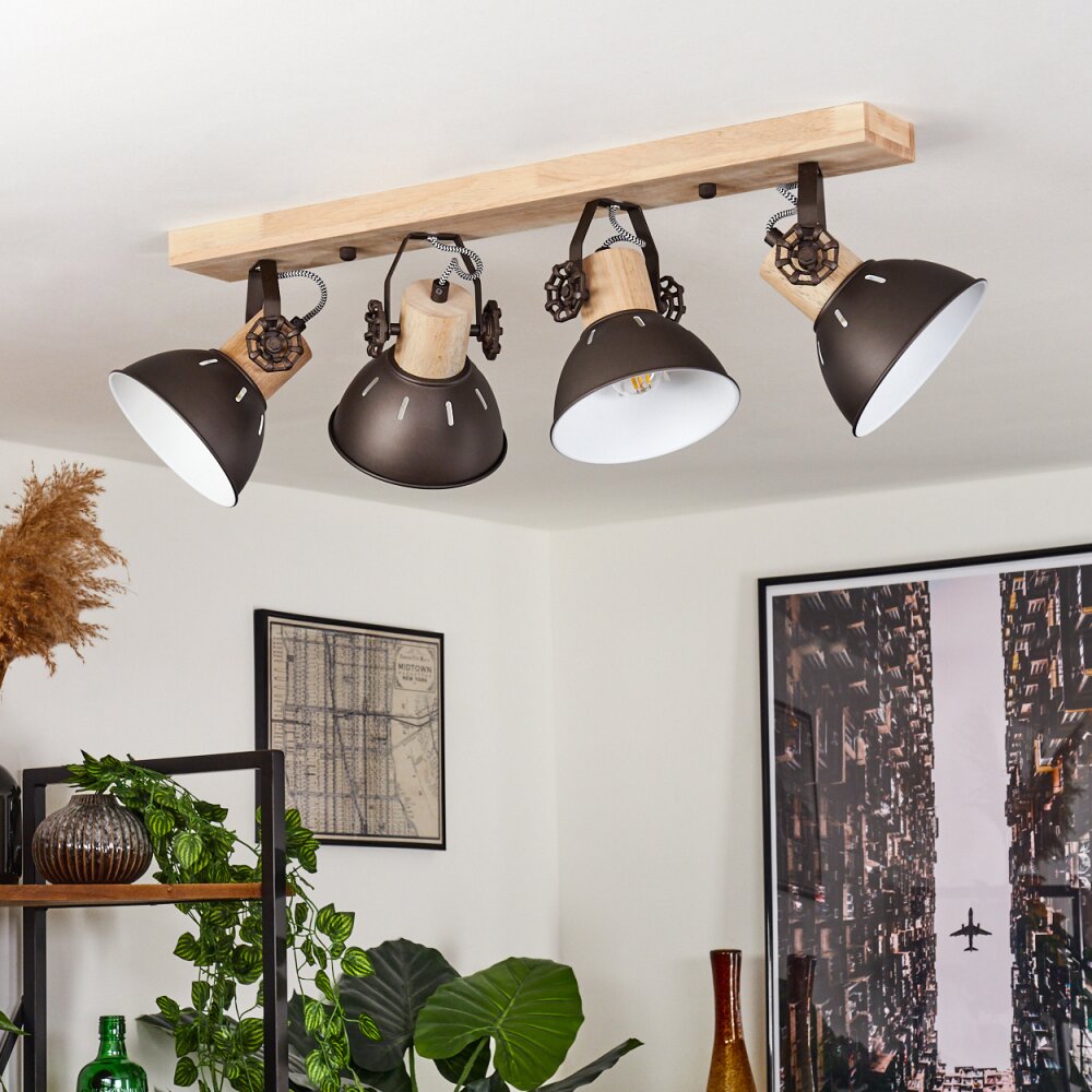 ORNY Ceiling Light brown, 4-light sources