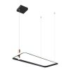 Globo COCO Pendant Light LED black, 1-light source, Remote control