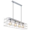 Globo MERRIL Pendant Light galvanized, 4-light sources