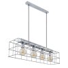 Globo MERRIL Pendant Light galvanized, 4-light sources