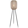 Brilliant-Leuchten TANAH Floor Lamp black, 1-light source