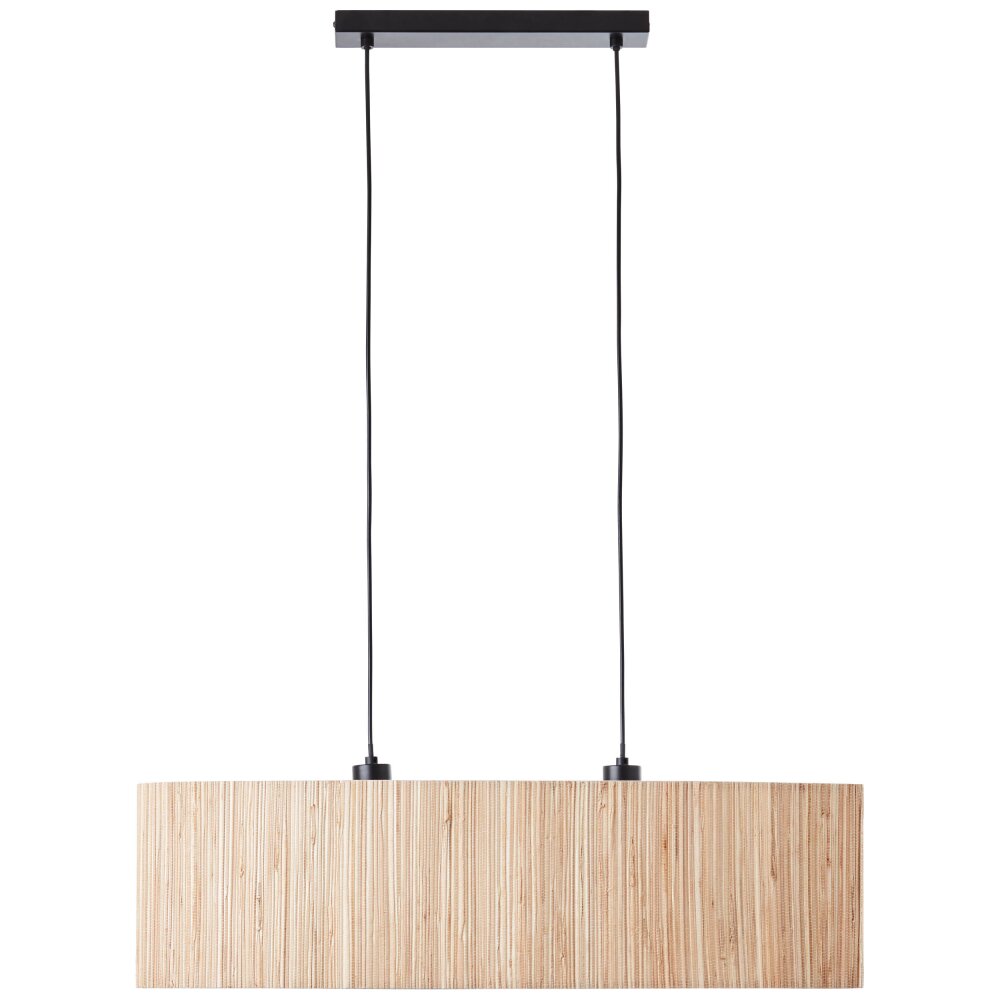 Brilliant-Leuchten WIMEA Pendant Light black, 2-light sources