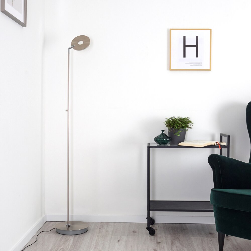 UMAG Floor Lamp LED stainless steel, 1-light source