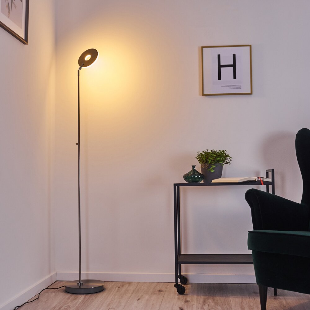 UMAG Floor Lamp LED stainless steel, 1-light source