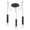 Globo MARION Pendant Light black, 3-light sources