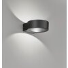 Fischer-Honsel TORRES Outdoor Wall Light LED black, 1-light source