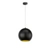 Fischer-Honsel MYLON Pendant Light black, 1-light source