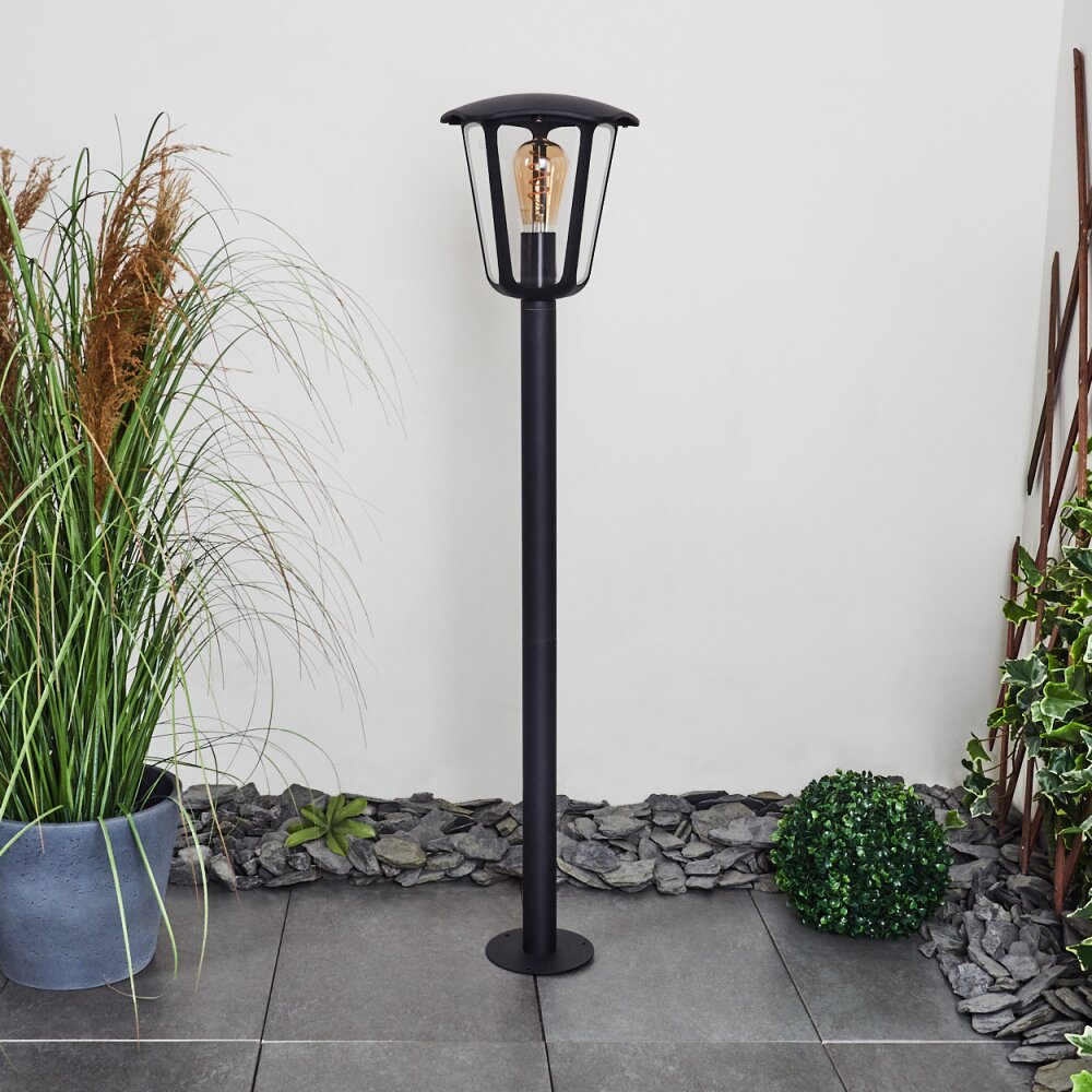 VENNESHAMM path light black, 1-light source