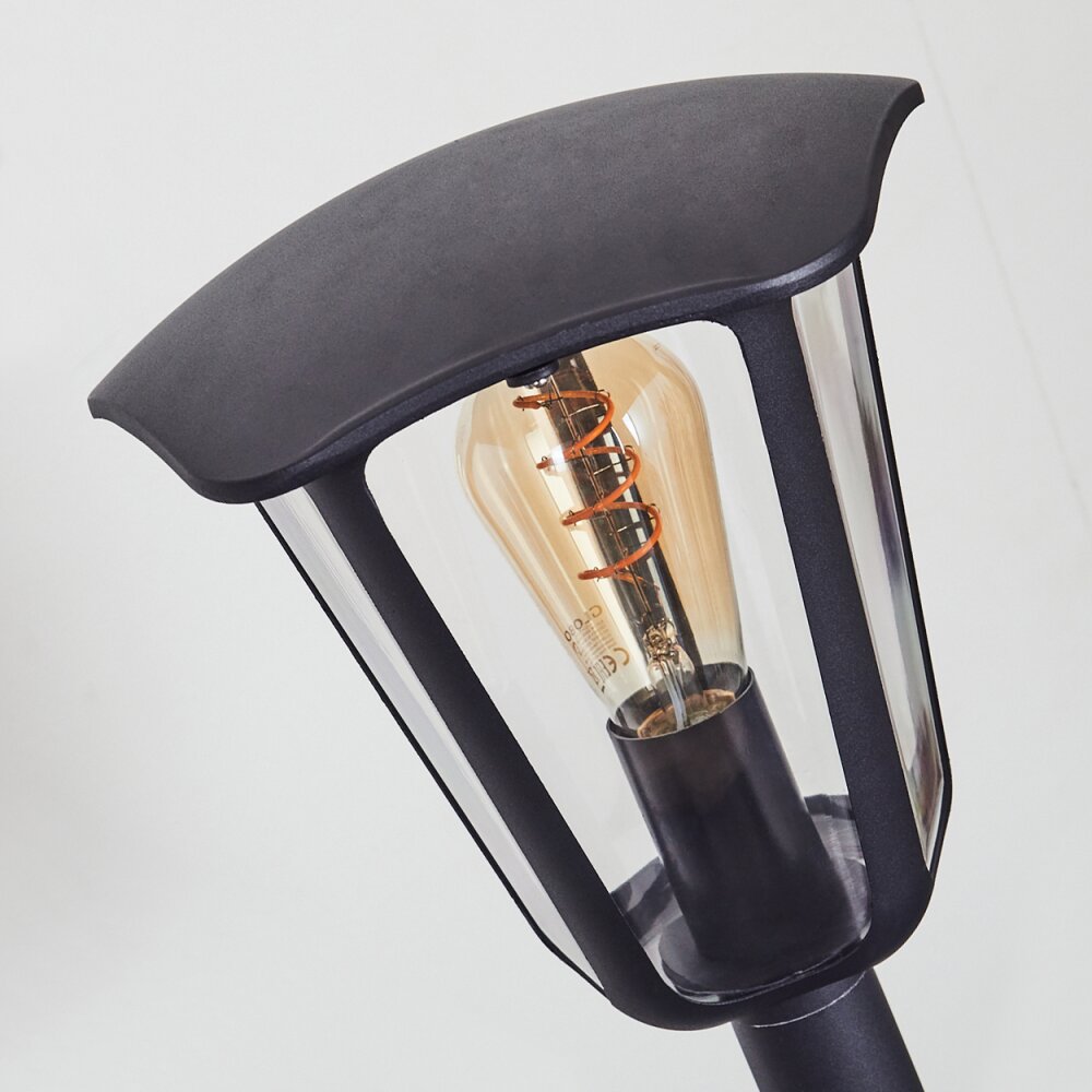 VENNESHAMM path light black, 1-light source