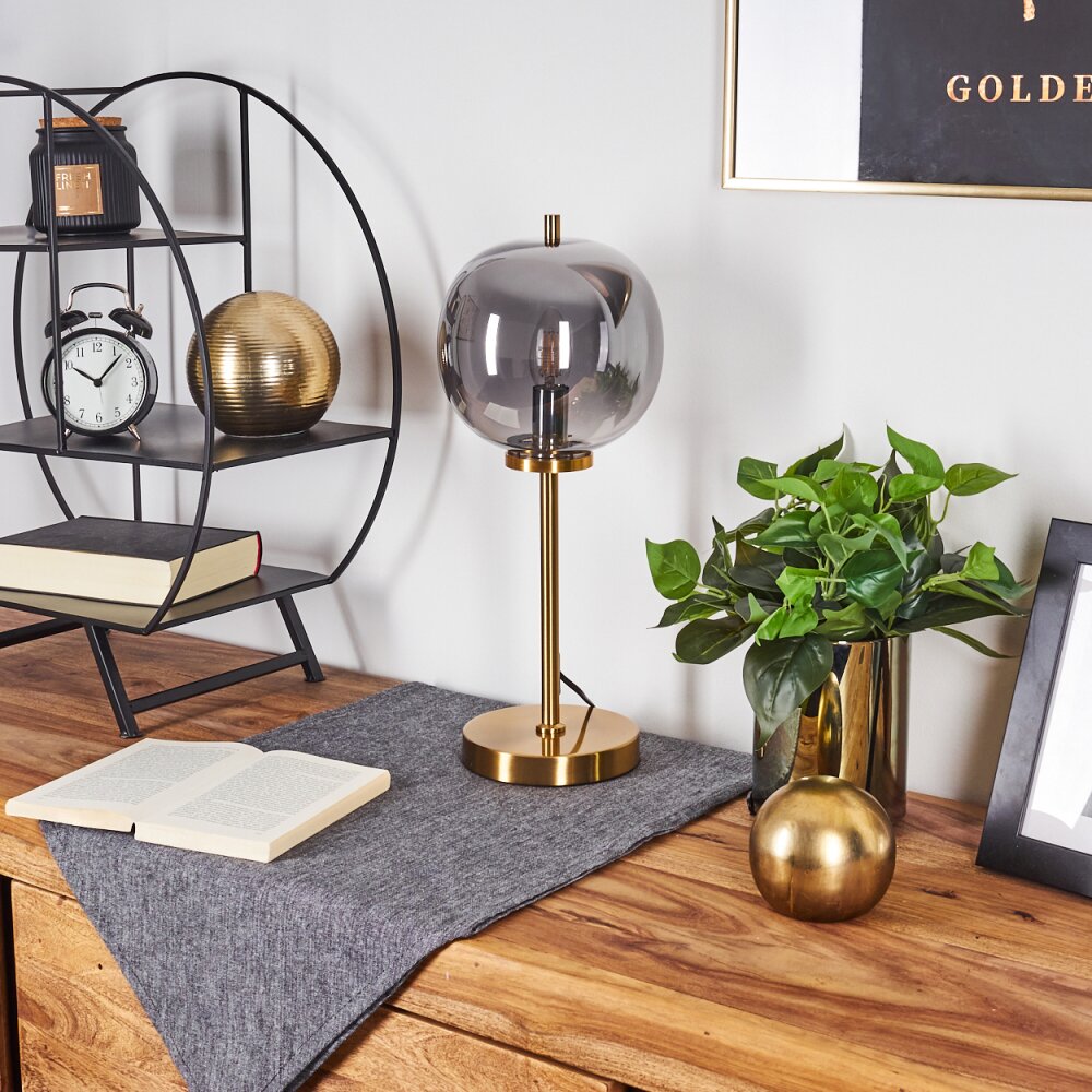 VERBANIA Table lamp brass, 1-light source