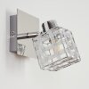 DESRUE Wall Light chrome, silver, 1-light source