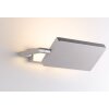 Luce-Design BOOK Wall Light LED silver, 1-light source