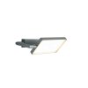 Luce-Design BOOK Wall Light LED silver, 1-light source