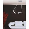 Luce-Design BOOK Ceiling Light LED silver, 2-light sources